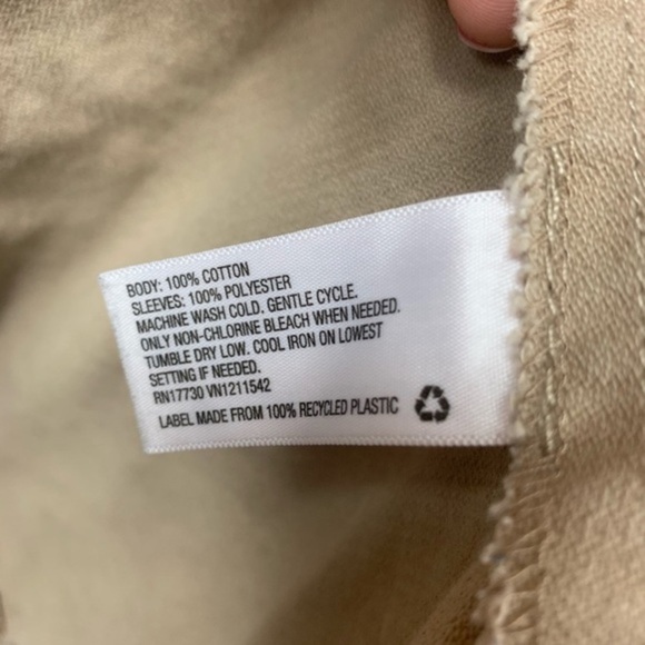 Mossimo Anorek Jacket Aztec Fleece Sleeves - Picture 7 of 7